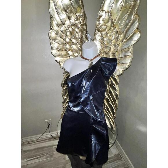 h:ours Aneta Mini Dress in Navy , Small - Picture 5 of 9